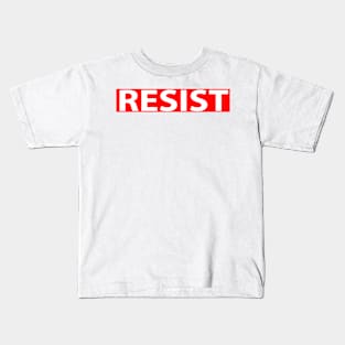 Resist Cool Inspirational Kids T-Shirt